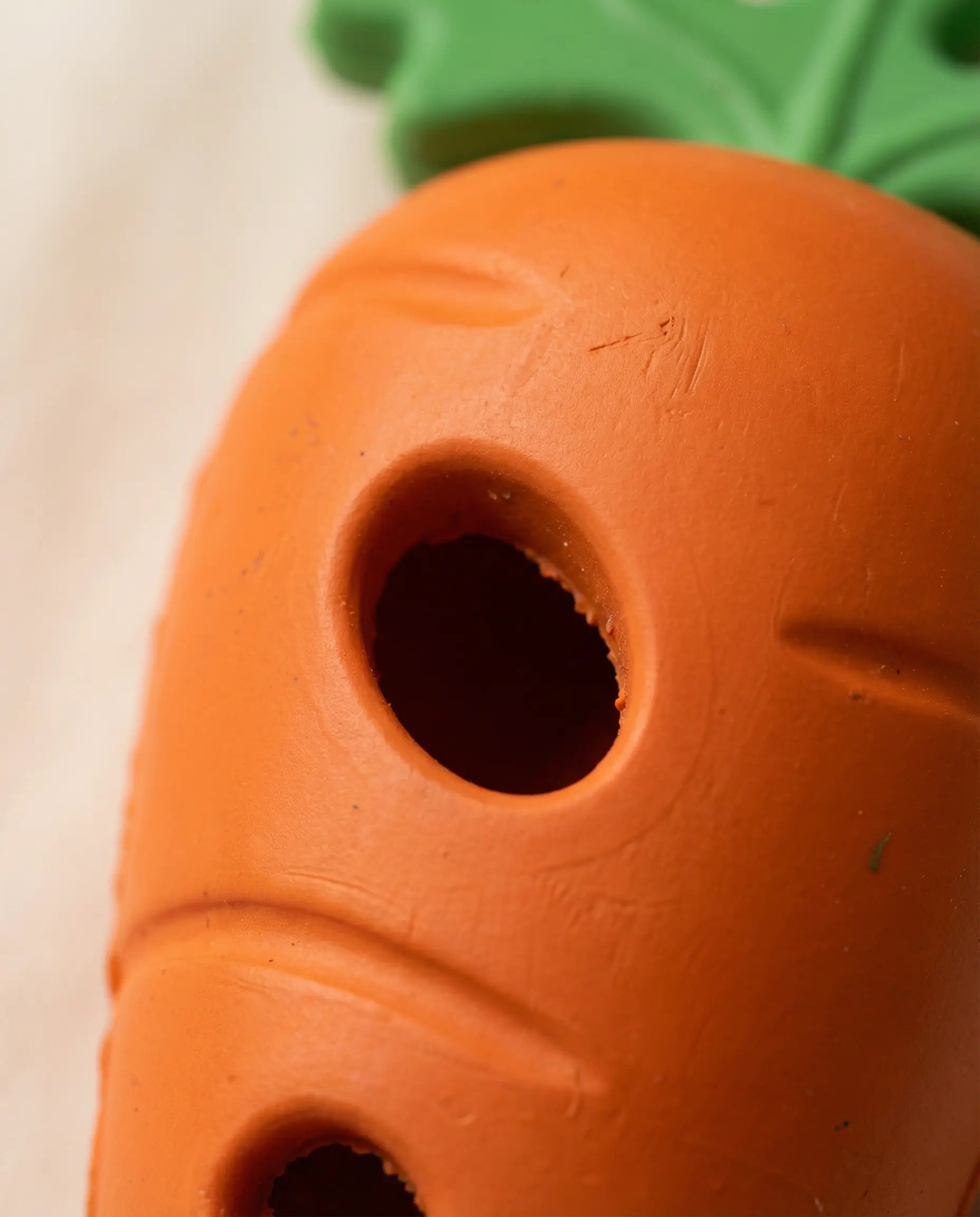 Zanahoria Interactiva Rellenable para Perros | Caucho Natural