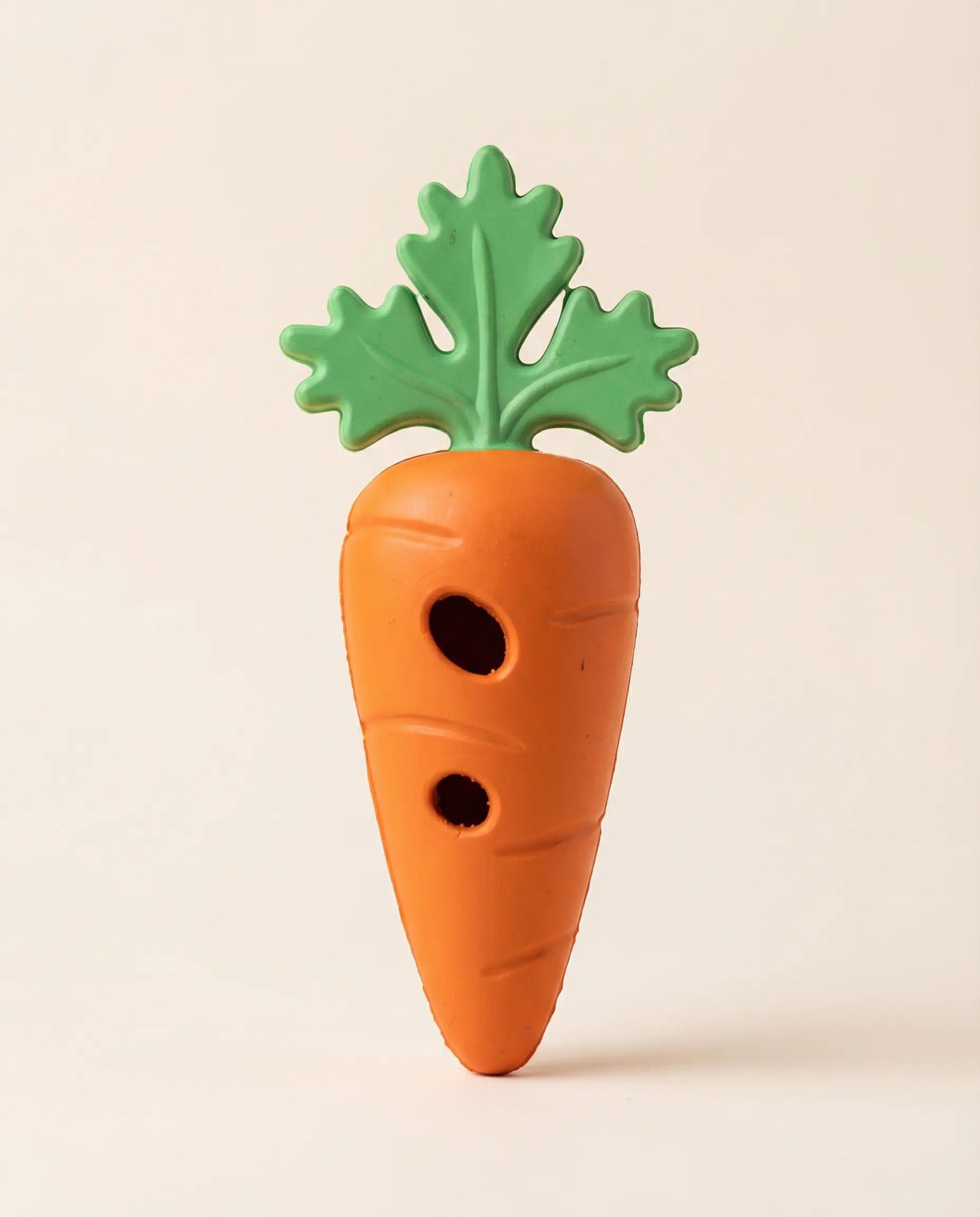 Zanahoria Interactiva Rellenable para Perros | Caucho Natural